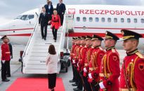 Prezydent Duda z małżonką rozpoczęli oficjalną wizytę w Albanii