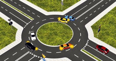 Na rondzie - czy wolno jechać dookoła ronda prawym pasem ruchu?!