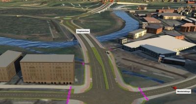 Most Załęski będzie budowany na dwóch pomostach