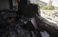 Kijów i obwód kijowski celem ataku rakietowego; w kilku miejscach upadły odłamki rakiet