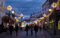 Rzeszów już przystrojny na Boże Narodzenie