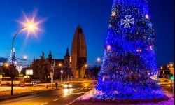 Rzeszów już przystrojny na Boże Narodzenie