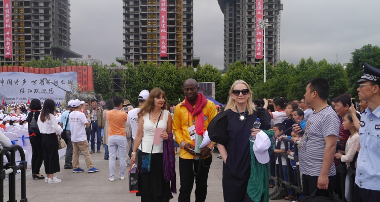 "Międzynarodowy Tydzień Poezji TwinRivers", Chiny, Suiyang, prowincja Guizhou, 08.05.2016.