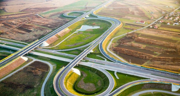 Odcinek autostrady A4 z Rzeszowa do Jarosławia. Fot. Archiwum GDDKiA