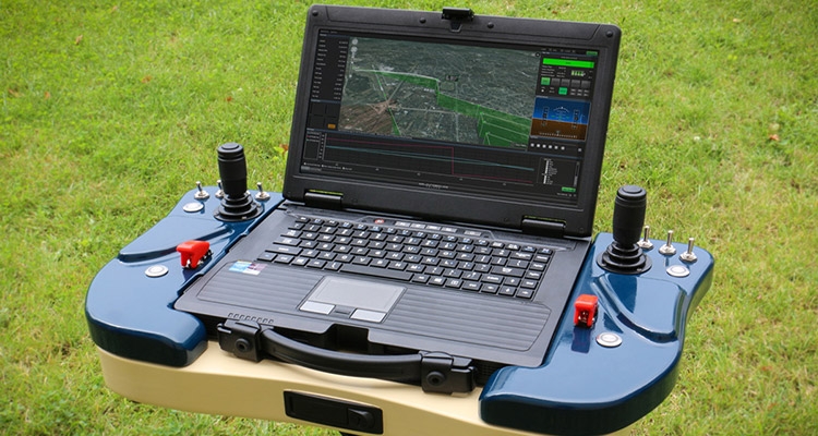 Panel do sterowania dronem Fot. Asseco Poland