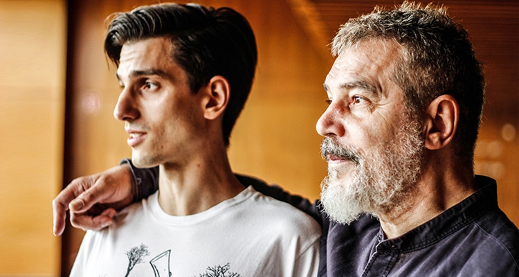 od lewej Antonis Skolias, Jorgos Skolias