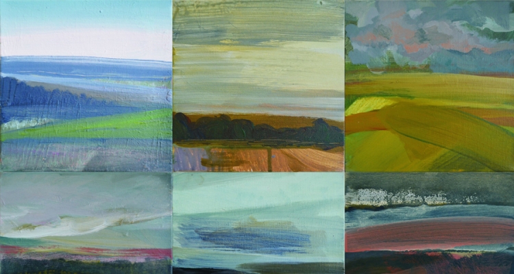 Pejzaże Magdaleny Cywickiej w galerii TO TU