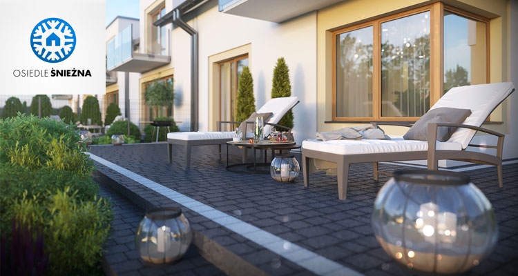 Szeregówki na Osiedlu Śnieżna - energooszczędna i modna architektura