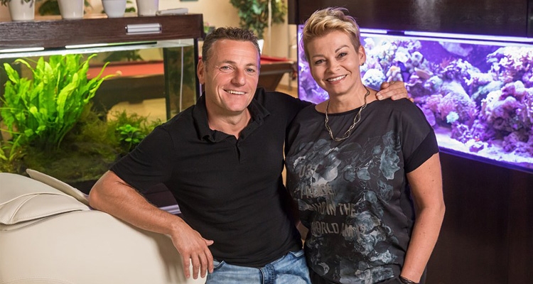 Od lewej Wojciech Pawłowski oraz Magdalena Pawłowska Fot. Tadeusz Poźniak