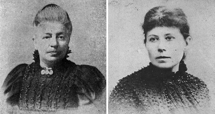 Na zdjęciu Eliza Orzeszkowa i Maria Konopnicka