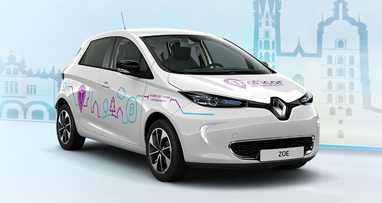 Renault Zoe - elektryczny samochód o największym zasięgu w swojej klasie