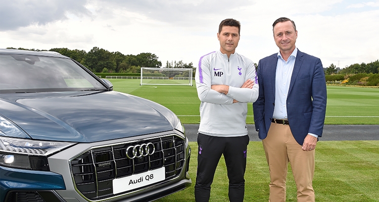 Audi nowym partnerem angielskiego klubu piłkarskiego Tottenham Hotspur