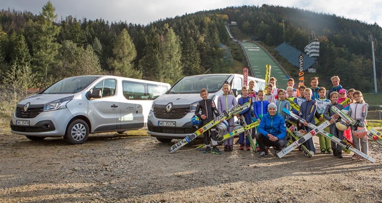 Renault Trafic dołącza do klubu Kamila Stocha