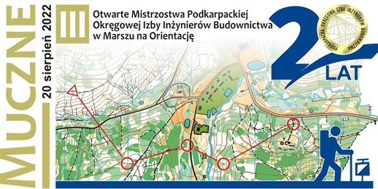 III Otwarte Mistrzostwa Podkarpackiej Okręgowej Izby Inżynierów Budownictwa w Marszu na Orientację - 20 sierpnia 2022 r.